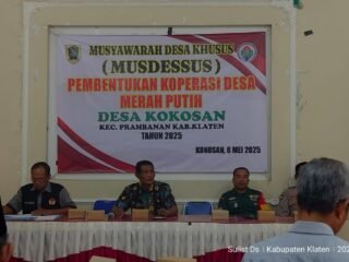 Tingkatkan Ekonomi Lokal, Warga Kokosan Dirikan Koperasi Desa Merah Putih
