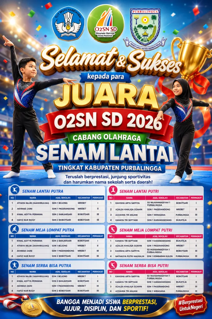 juara senam lantai